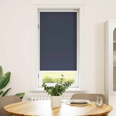 Obrázek produktu pro vidaXL zatemňovací roleta 64,4 x 120 cm, šířka látky 60 cm, tmavě modrá
