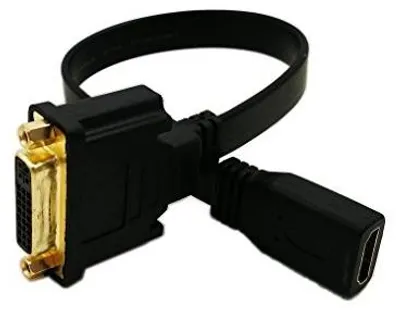 Zdjęcie produktu dla Kabel adapter HDMI dvi żeński konwerter 1080P 0