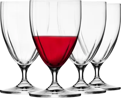 Produktbild von KROSNO Prima Lumi Rotweinglas, 4er-Set, 360 ml