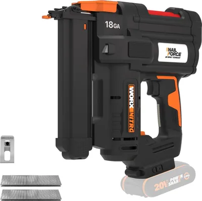 Obrázek produktu pro Akumulátorová sponkovačka WORX WX844.9 Nitro 20V pro přesné sešívání bez kabelu