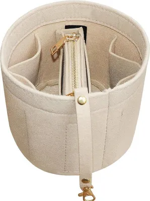 Produktbild von Famanu Organizer für Handtaschen – Beige, leicht und praktisch