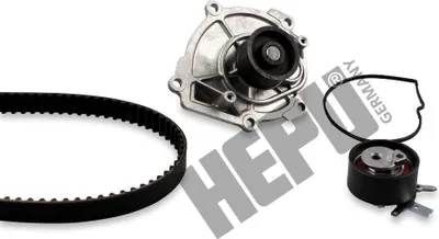Produktbild von HEPU PK17241 Zahnriemensatz + Wasserpumpe für JEEP WRANGLER III (JK) für CHRYSLER GRAND VOYAGER V (RT) für DODGE Nitro SUV für LANCIA Voyager (404)