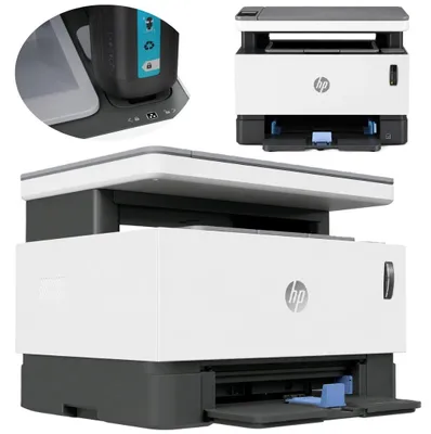 Obrázek produktu pro HP Neverstop Laser 1200w, Laser, Černobílý tisk, 1200 x 1200 DPI, A4, Přímý tisk, Černá, Bílá