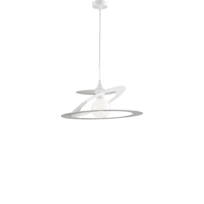 Immagine prodotto di Lampada a sospensione Geko 1 luce ferro bianco