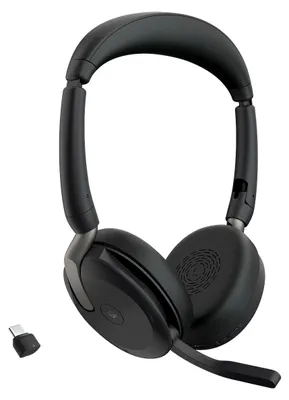 Produktbild von Jabra Evolve2 65 Flex MS Stereo 26699-999-899 - Headset - On-Ear - Bluetooth - kabellos - aktive Rauschunterdrückung
