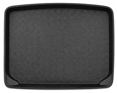 Image de Bac de coffre pour Skoda Karoq 2017- (plancher bas) – noir, sur mesure