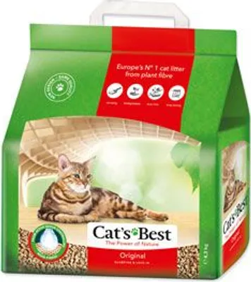 Produktbild von Cat's Best ÖkoPlus Katzenstreu 10l