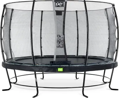 Produktbild von EXIT Elegant Trampolin ø366cm, mit Sicherheitsnetz, Rund, Schwarz