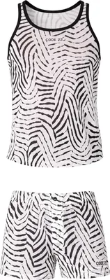 Immagine prodotto di CODE 22 - Intimo da Uomo Boxer corti - Multipack 1x Savanna Boxer Short + 1x Savanna Tanktop - Taglia XXL