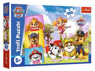 Obrázok produktu pre Puzzle – 100 – Fearless Girls – Paw Patrol – Trefl 16520