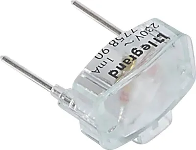 Produktbild von Legrand Plexo55 Glimmaggregat 230V/1mA grün Feuchtraum Aufputz 069496