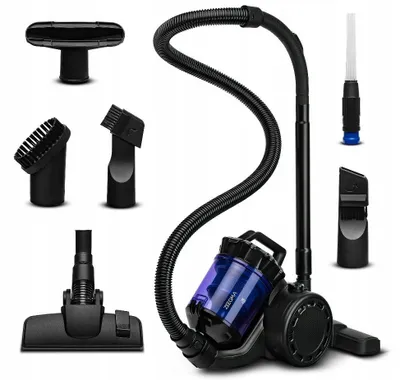 Produktbild von Zyklonstaubsauger Zonder Base 899 W 20000 Pa 2,5 l 2X Hepa Filter Beutellos