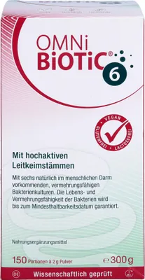 Produktbild von OMNi-BiOTiC 6 Pulver, 300 g Pulver