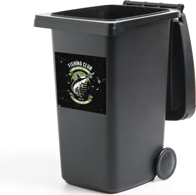 Produktbild von MuchoWow® - Abfall-Aufkleber - Container - für Abfallcontainer