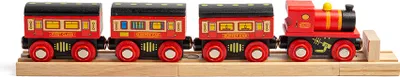 Obrázok produktu pre Bigjigs Rail Vlak na dlhé vzdialenosti + 3 trate