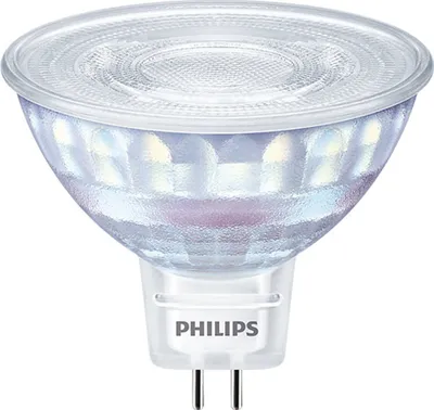 Produktbild von Philips Spot 50W MR16 GU5.3, 7 W, 50 W, GU5.3, 621 lm, 15000 h, Warmes Glühen