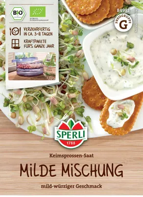 Produktbild von Mischung Milde Mischung Sperli Keimsprossen-Saat Samenfestes Saatgut