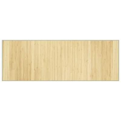 Produktbild von vidaXL Teppich Rechteckig Hell Natur 70x200 cm Bambus