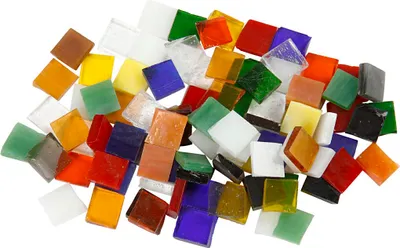 Immagine prodotto di Mosaico di vetro, 10x10 mm, 454 g