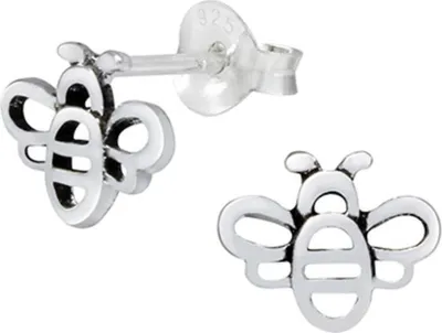 Produktbild von Ohrstecker Biene Ohrringe Silber