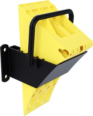 Produktbild von Unterlegkeil Gelb G46 mit Halter