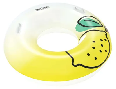 Obrázek produktu pro Bestway 36448, Bílá, Žlutá, Nafukovací lehátko, Obrázek, PVC, 12 rok/roky, 100 kg