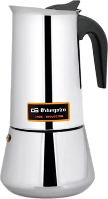 Produktbild von Orbegozo kfi 1260 Italienische Kaffeemaschine de Edelstahl - 12-Tassen-Kapazität - ergonomischer Griff - compatible with cookers de gas - electric - de ceramic e induction de