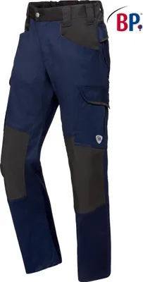 Produktbild von BP® Arbeitshose für Herren - nachtblau/schwarz - 44n