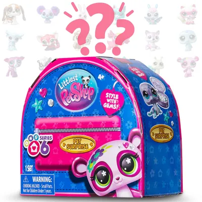 Produktbild von Littlest Pet Shop Tierfigur, ÜBERRASCHUNG Serie 6, bewegliche Figur, ab 4 Jahren