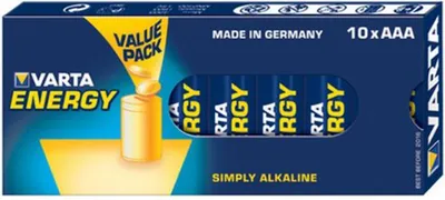 Produktbild von VARTA Batterie Micro Energy AAA 4106 10Stück