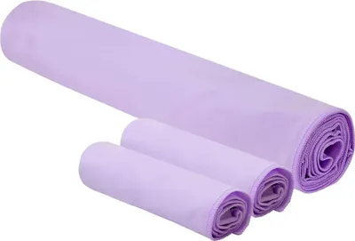 Produktbild von vidaXL Sporthandtuch Set 3 pcs Lila Polyester und Polyamid