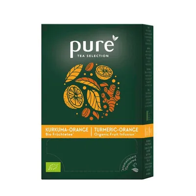 Obrázok produktu pre pure 509961 pureOrange KurkumaTee 25 Portionen