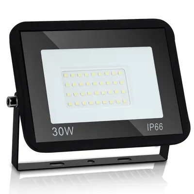 Energieeffiziente LED Scheinwerfer TEquem Kaltweiß LED Strahler 10W 20W 30W 50W 100W 150W 200W 300W Außenstrahler LED