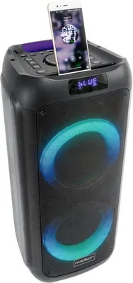 Produktbild von Mobile Beschallungsanlage MAD-ASTRAL300 mit Lichteffekt Bluetooth AUX USB