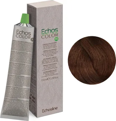 Produktbild von ECHOSLINE | Haarfarbe Echos Color 7.7 - 100 ml - Intensiv, Glanz, Ohne Ammoniak - Für Graue Haare
