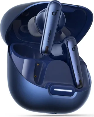Produktbild von Soundcore Liberty 4 NC - Blau Headset True Wireless Stereo (TWS) In-Ear Anrufe/Musik USB Typ-C Blau