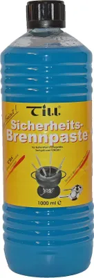 Produktbild von .statt-shop. 1L FLAMES Brenngel Brennpaste Sicherheitsbrennpaste Ethanol Fondue Wok Stövchen