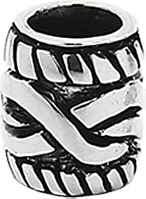 Produktbild von 925 Sterling Silber Keltische Gothic Bartperle Und Zopfperle Ran 7132