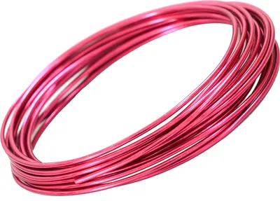 Aludraht 2mm fuchsia
