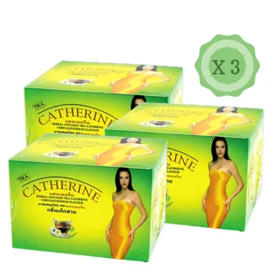 Produktbild von Catherine Kräutertee mit Sennesblättern und Chrysantheme x3