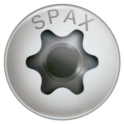 Produktbild von Spax Holzschraube Flacher Senkkopf T-STAR T20 4x30 Gesamtgewinde Edelstahl A2