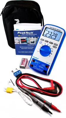 Produktbild von PeakTech Digital-Multimeter TRMS AC 6000 Stellen 700 VAC 1000 VDC 10 ADC (PeakTech 3410)