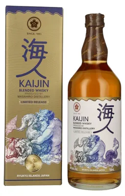 Produktbild von Kaijin Blended Whisky 40% Vol. 0,7l in Geschenkbox