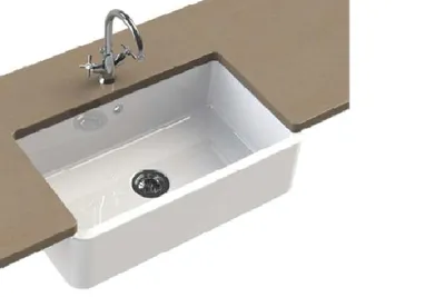 Immagine prodotto di Blanco Villae, lavello in Vetroceramica, 795x460 mm, bianco brillante, codice prodotto: 525163
