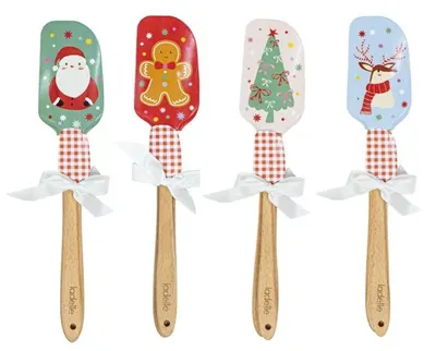 Imagen del producto de Ladelle Fa La La Thekendisplay Assortiert Teigschaber-Set 30x6.5x2cm 73967