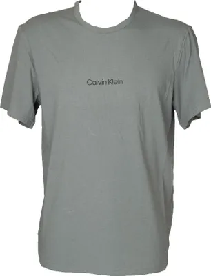 Produktbild von Herren T-Shirt CK CALVIN KLEIN Kurzarm Rundhalsausschnitt mit Print Artikel NM2170E S / S CREW NECK, S, Cotone 57%,Poliestere 38%,Elasthan 5%