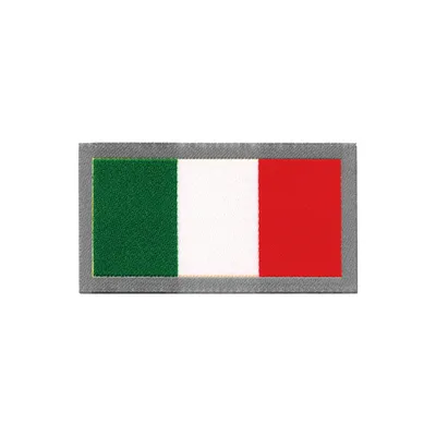 Image de Écusson adhésif drapeau italien pour textiles