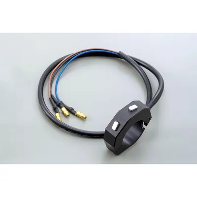 Produktbild von DAYTONA Externe CNC Tasterarmatur mit 2 Taster, schwarz, für 7/8 & 1 Zoll Lenker