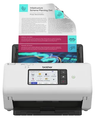 Immagine prodotto di Brother ADS-4700W R/V 40 ppm/80 ipm ADF 80f wifi (ADS4700WRE1)