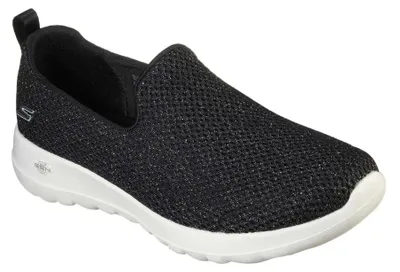 Produktbild von Skechers - "Go Walk Joy" Glitzer Sneaker für Damen GT21208 (34,5 EU) (Schwarz/Gold)